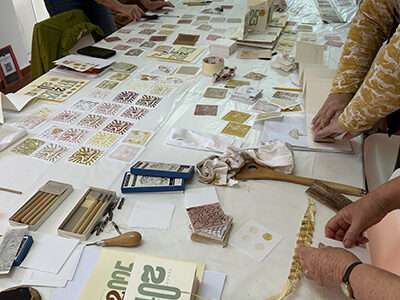 Artists' Book Workshop | Mushrooms & Color exhibit