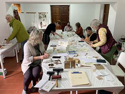 Artists' Book Workshop | Mushrooms & Color exhibit