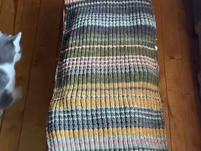 Mushroom-dyed “Fungus Scarf”
