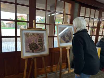 Paintings from IFFS 2025 exhibit