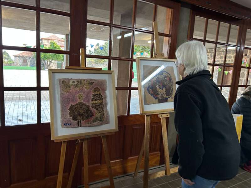 Paintings from IFFS 2025 exhibit