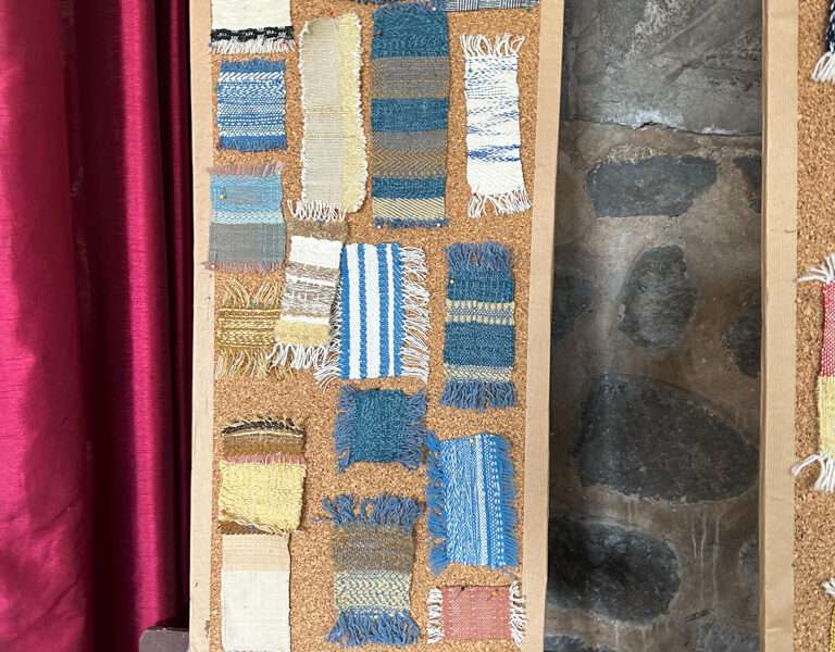 Weavings from IFFS 2025 exhibit
