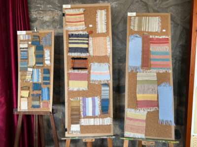 Weavings from IFFS 2025 exhibit