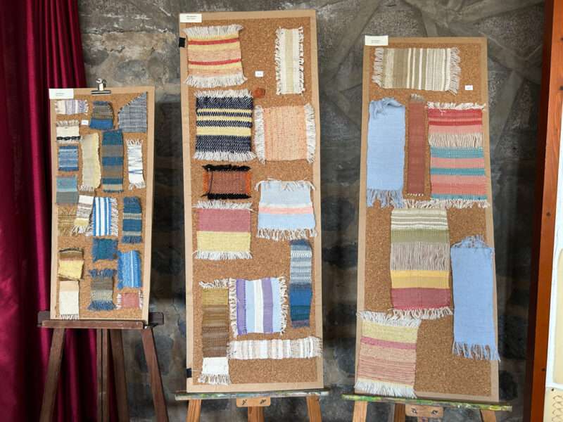 Weavings from IFFS 2025 exhibit
