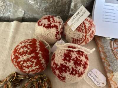 Ornaments from IFFS 2025 exhibit