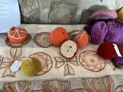 Balls from IFFS 2025 exhibit