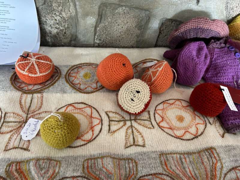 Balls from IFFS 2025 exhibit