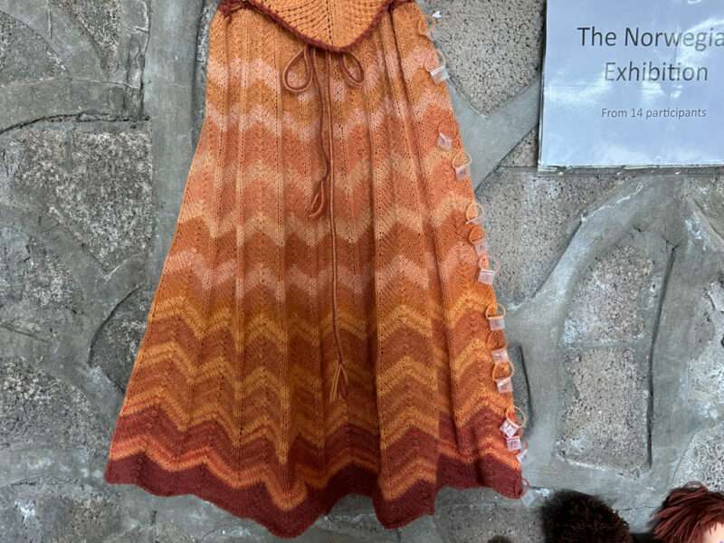 Skirt and cape from IFFS 2025 exhibit