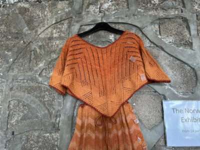 Skirt and cape from IFFS 2025 exhibit