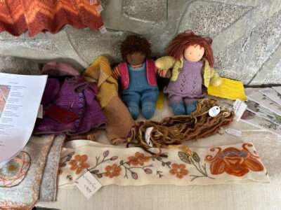 Dolls from IFFS 2025 exhibit