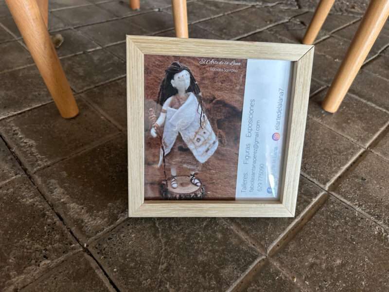 Felted doll from IFFS 2025 exhibit