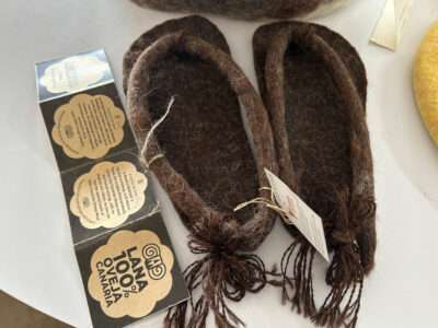 Slippers from IFFS 2025 exhibit