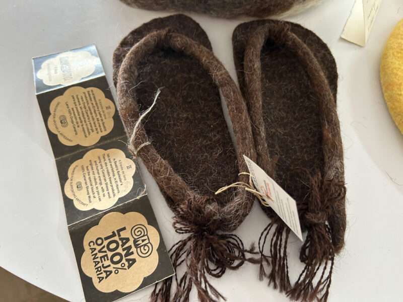 Slippers from IFFS 2025 exhibit