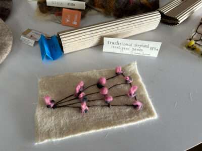 Traditional games from IFFS 2025 exhibit