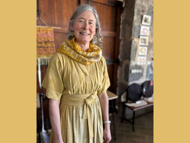 Dress and cowl from IFFS 2025 exhibit