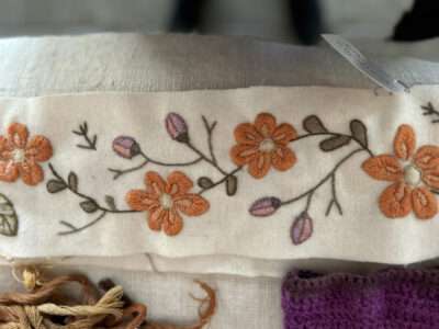 Embroidery from IFFS 2025 exhibit
